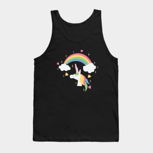 Unicorn Valentines Tank Top